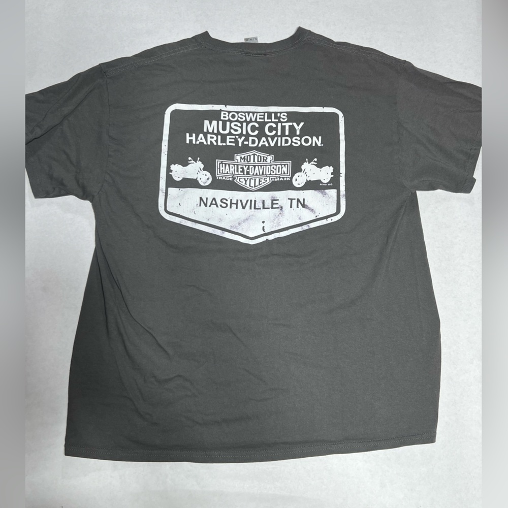 Boswells music city Harley Davidson Tshirt size XL